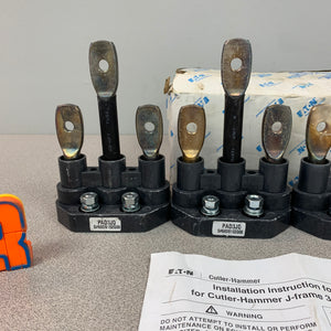Eaton PAD3JD Plug-In Block, *Lot of (4) Blocks* (Open Box)