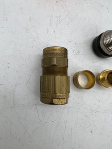 Hawke 153-O-X Size O, 1/2” NPT Cable Gland *Lot of (6)* (No Box)