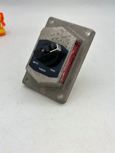 Eaton Crouse-Hinds EDS21273-SA-S635-OP-NR-CL Expl. Proof Selector Switch (Used)