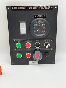 NORIS Automation P837-19-BTFWDWHP-01 Bow Thruster FWD Wheelhouse Control Panel (Not Tested-For Parts)