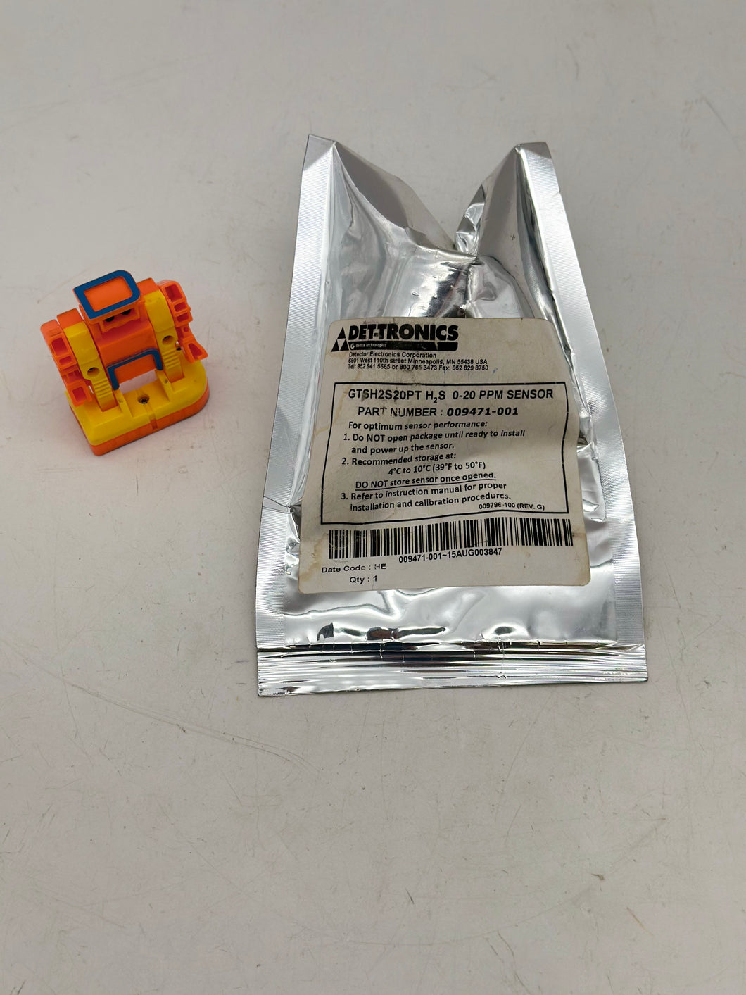 Det-Tronics 009471-001 GTSCL210PW GTS Toxic Gas Sensor CL2 Chlorine (New)