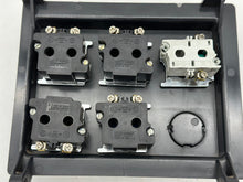 Load image into Gallery viewer, Eaton Cutler-Hammer Indicator Light Panel for MCC Bucket (4) Lights w/ Reset *Lot of (2)* (Used)