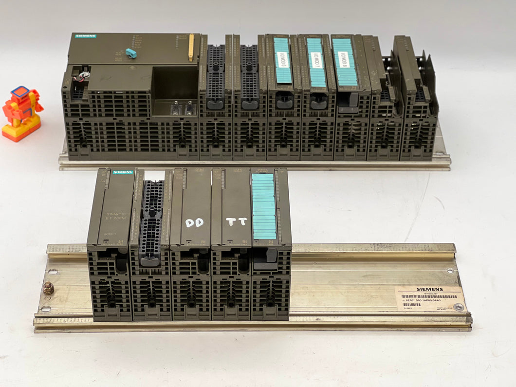 Siemens 6ES7318-2AJ00-0AB0 Assorted PLC Rack Assembly (Not Tested)