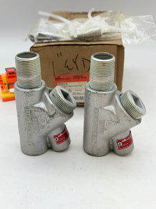 Eaton Crouse-Hinds EYD316 Sealing Fitting 1" *Box of (2)* (New)