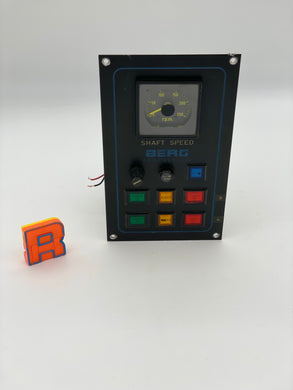 BERG Propulsion Shaft Speed Indicator Panel (Not Tested-For Parts)