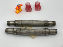Load image into Gallery viewer, Hose Master G100SM120 Flexible Metal Hose Assembly, 321 SS, 1” X 12”, *Lot of (2)* (No Box)