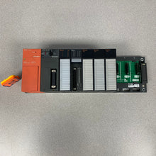 Load image into Gallery viewer, Mitsubishi Electric MELSEC A1S63P PLC CPU 9-Slot Rack w/ 6 Modules (Used)