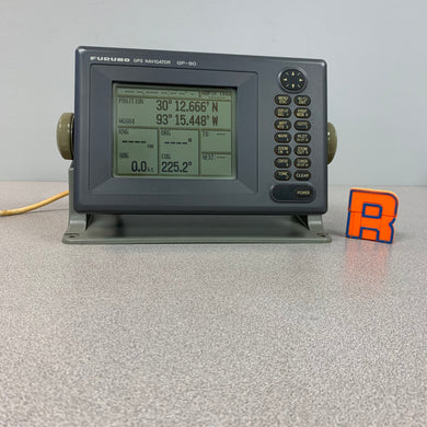 Furuno GP-90D GPS Navigator Display Unit GP-90 w/ Mounting Bracket (Used)