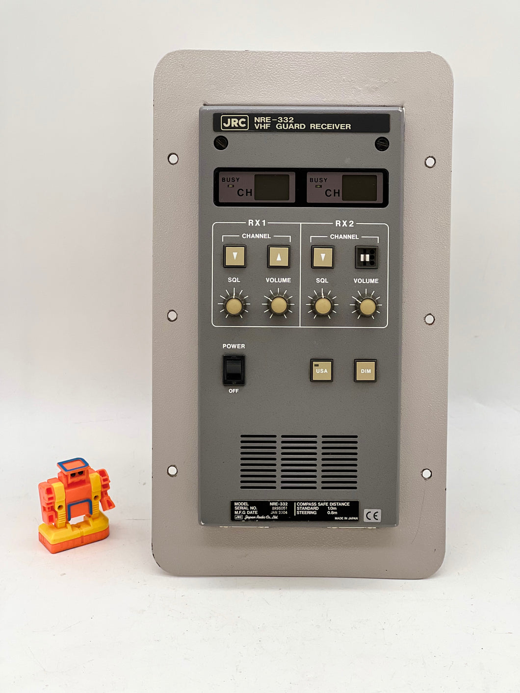 JRC Japan Radio Co. NRE-332 VHF Guard Receiver (Used)