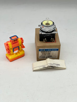 Eaton Cutler Hammer 10250T201NC1N Indicating Light Ser B2 *Missing Red Lens Cap* (Open Box)