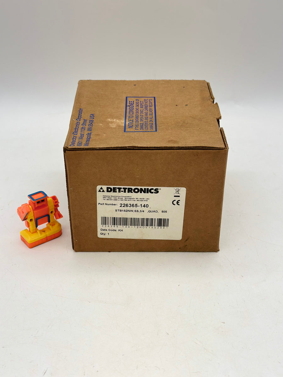 Det-Tronics 226365-140 STB1S2NW Sensor Termination Box, SS, 3/4 ,QUAD ...