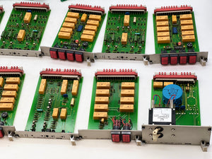 MaK Caterpillar 1.00.7-36.21.00-62 PCB Card Rack, No Back Enclosure Cover (Used)