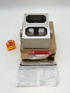 Eaton Crouse-Hinds EDSC272-SA 2-Gang Device Body (Open Box)
