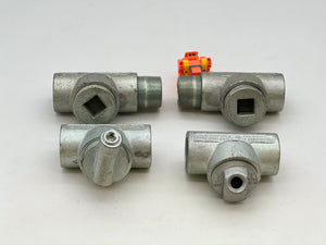 Appleton O-Z Gedney EYD/EZS Series Conduit Fitting, *Lot of (4)* (No Box)