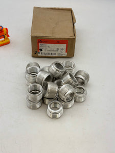 Eaton Crouse-Hinds RE43-SA Conduit Hub Reducer 1-1/4"x1" *Box of (20)* (Open Box)