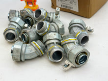 Load image into Gallery viewer, Eaton Crouse-Hinds LT10045G 45Deg Liquidtight Connect w/ Ground 1&quot; *Box of (10)* (New)