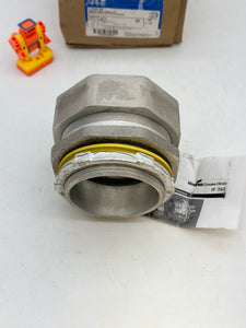 Eaton Crouse-Hinds LT350-SA Liquidtight Straight Connect, 3-1/2" (New)