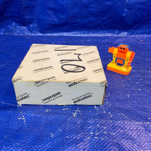 ABB Entrelec M4/8S Fuse Holder Terminal Block, 6.3A Max, *Lot of (5) Blocks* (Open Box)