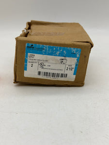 Cooper Crouse-Hinds LCC7 Cable Tray Conduit Clamp, 2-1/2", *Box of (2)* (New)