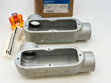 Load image into Gallery viewer, Eaton Crouse-Hinds LL58 Form 8 Conduit Outlet Body, 1.5” *Box of (2)* (New)