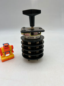 Shallco 26304B Rotary Control Mode Switch, Series 26 (Used)