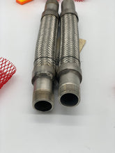 Load image into Gallery viewer, Hose Master G100SM120 Flexible Metal Hose Assembly, 321 SS, 1” X 12”, *Lot of (2)* (No Box)
