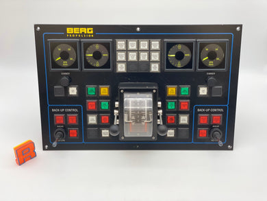 NORIS / BERG 061317 Marine Bridge Control Panel (Not Tested-For Parts)