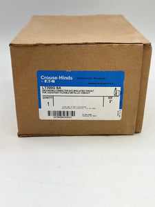 Eaton Crouse-Hinds LT300G-SA Liquidtight Straight Connect w/ Grounding Lug, 3" (New)