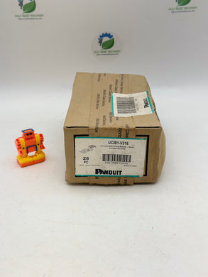 Panduit UCIB1-V316 Universal Metal Rung Brkt I-Beam 316SS, *Box of (25)* (New)