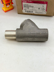 Eaton Crouse-Hinds EYS36-SA Vertical Male/Female Sealing Fitting, 1" *Box of (2)* (New)