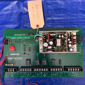 Consilium Salwico Metritape Deckmaster 15367 Power Supply/Relay Circuit Board (Used)