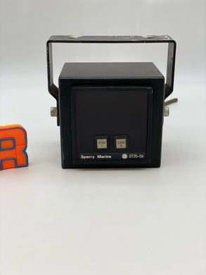 Sperry Marine 074822 Rev.A Type: 4891-BB Universal Digital Repeater w/ WT Encl., Brkt. (For Parts-Not Tested)
