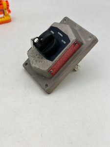 Eaton Crouse-Hinds EDS21273-SA-S635-OP-NR-CL Expl. Proof Selector Switch (Used)
