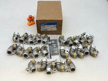 Load image into Gallery viewer, Eaton Crouse-Hinds LT5090G-SA 90Deg Liquidtight Connect w/ Ground, 1/2&quot; *Box of (25)* (New)