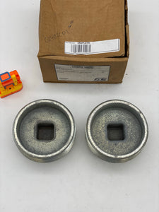 Cooper Crouse-Hinds PLG105 Square Head Pipe Plug 4" *Box of (2)* (New)