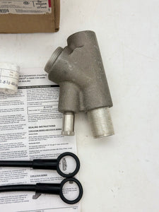 Eaton Crouse-Hinds EYD36-SA Condulet Sealing Fitting, 1" *Box of (2)* (New)