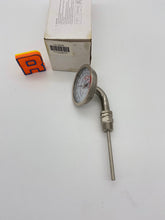 Load image into Gallery viewer, Grainger 1NFZ6 Analog Dial Thermometer, Bimetal, 3” Dial, 1/2” NPT (New)