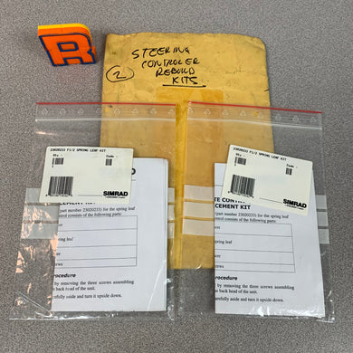 Simrad 23020233 Spring Leaf Replacement Kit for F1/2 Remote Control, *Lot of (2) Kits* (New)