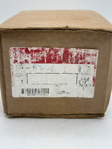 Eaton Crouse-Hinds ES76 Female Sealing Hub, 2-1/2 x 2" (Open Box)