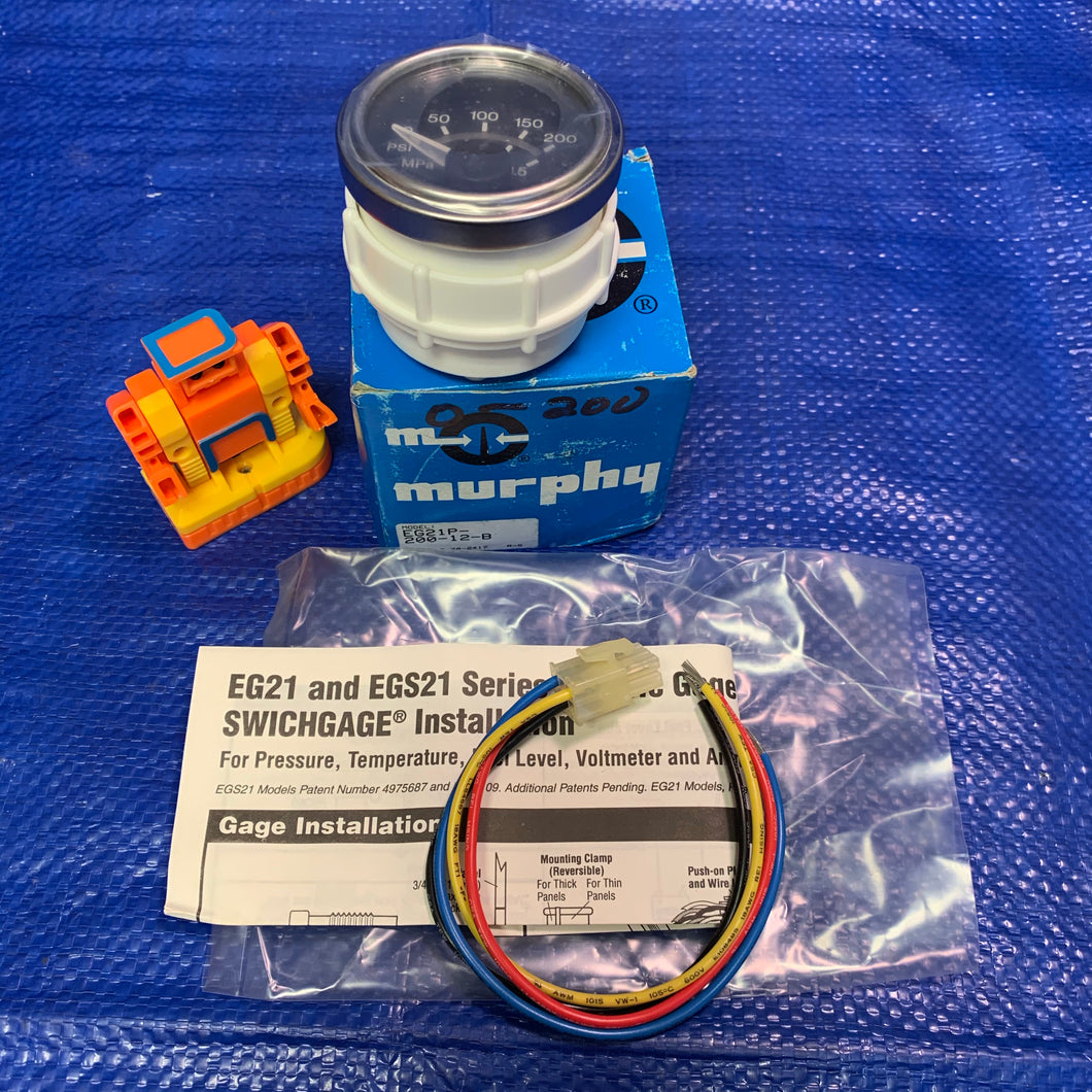 Murphy 05-70-2417 EG21P-200-12-B Swichgage (Open Box)