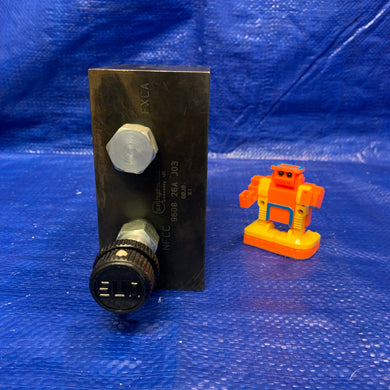 Sun Hydraulics 9608 26A J03 0DJ8-K1 Manifold (No Box)