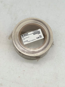 Brady 36310 2"x30yd Brown Vinyl Pipe Marker Tape *Lot of (2) Rolls* (New)
