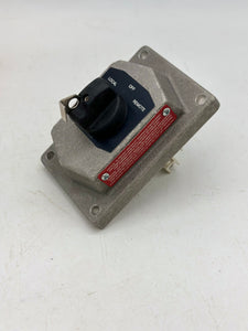 Eaton Crouse-Hinds DSD925-SA-LC-OF-RM Ex. Proof Front Op. Selector Switch (Used)