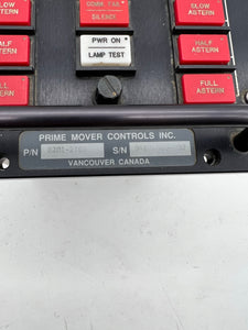 PMC Prime Mover Controls 8201-2101 Propulsion Telegraph (Used)