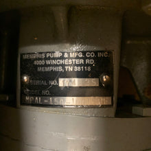 Load image into Gallery viewer, Memphis Pump MPAL-150-100TEBF 1750 RPM Close Coupled Centrifugal Pump, 1-1/2&quot; x 2&quot; (New)