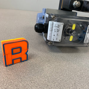 Burkert EPP2M01 Part-Turn Actuator Assembly w/ Valve (No Box)