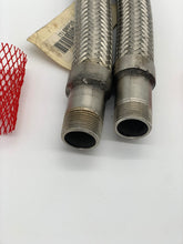 Load image into Gallery viewer, Hose Master G100SM120 Flexible Metal Hose Assembly, 321 SS, 1” X 12”, *Lot of (2)* (No Box)