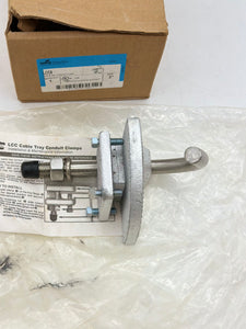 Cooper Crouse-Hinds LCC8 Cable Tray Conduit Clamp, 3" (New)