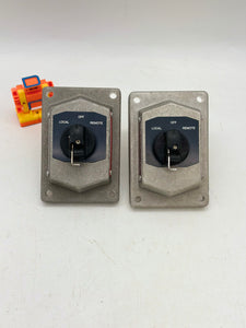 Eaton Crouse-Hinds DSD925-SA-LC-OF-RM Ex. Proof Front Op. Selector Switch (Used)