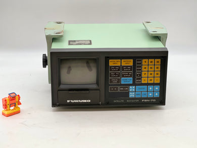 Furuno FSN-70 Satellite Navigator Display Unit FSN-7020 w/ Mount Brackets (For Parts)